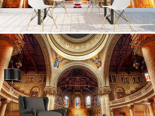 欧式基督教建筑教堂宫殿背景墙装饰画图片设计素材 高清模板下载 124.09MB 形象墙大全
